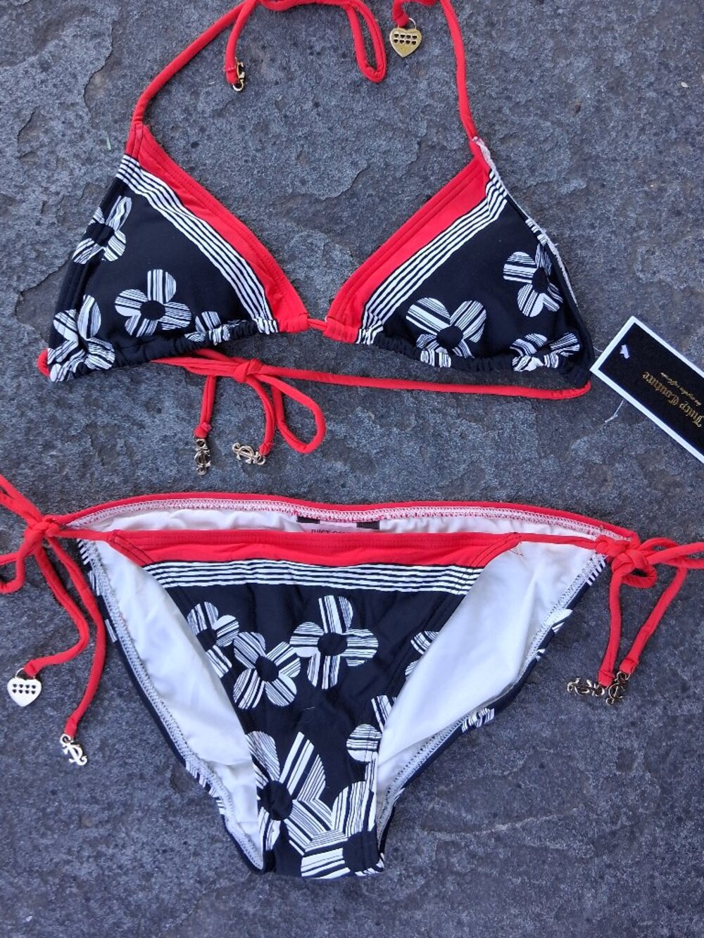New Juicy Couture String Bikini Small